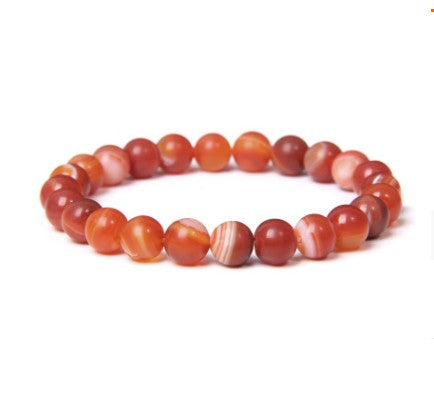 8mm natural stone beads gemstone bracelet punk beaded friendship bracelet(FD4118 FD4119 FD4120 FD4121  FB085-6)