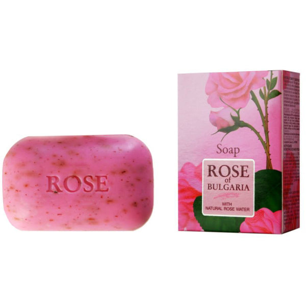 BioFresh Natural Rose Soap with Peeling Effect 100g