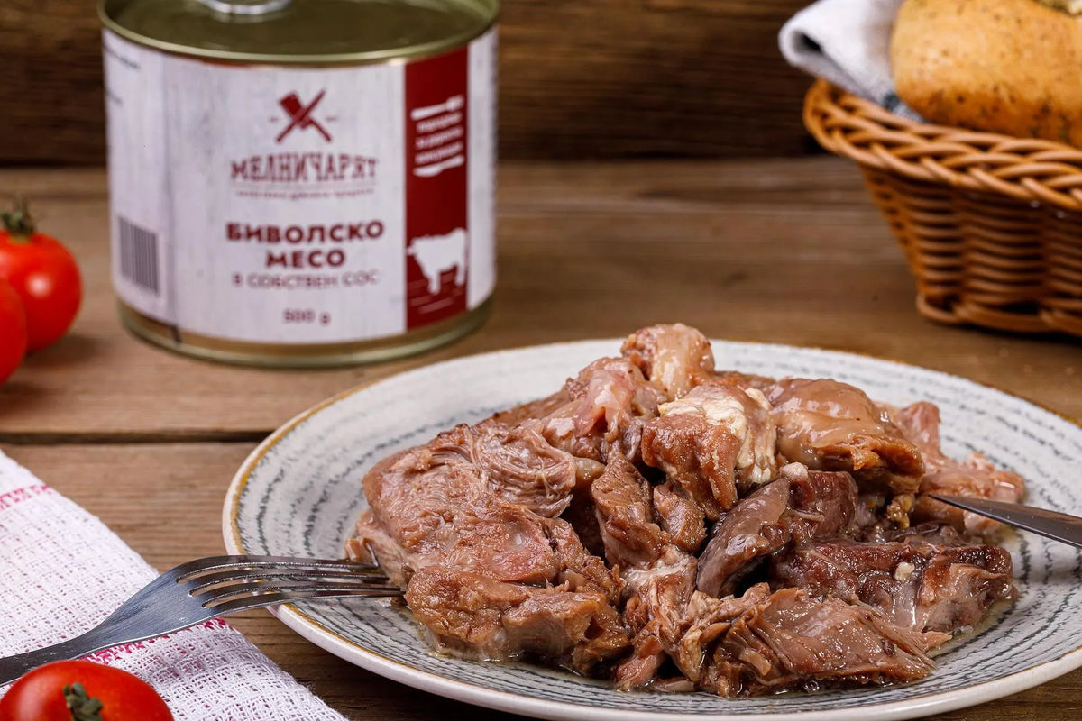 Büffelfleisch Melnicharyat (Konserve) 500 g