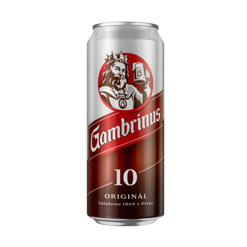 Czech Beer Gambrinus 10 500ml