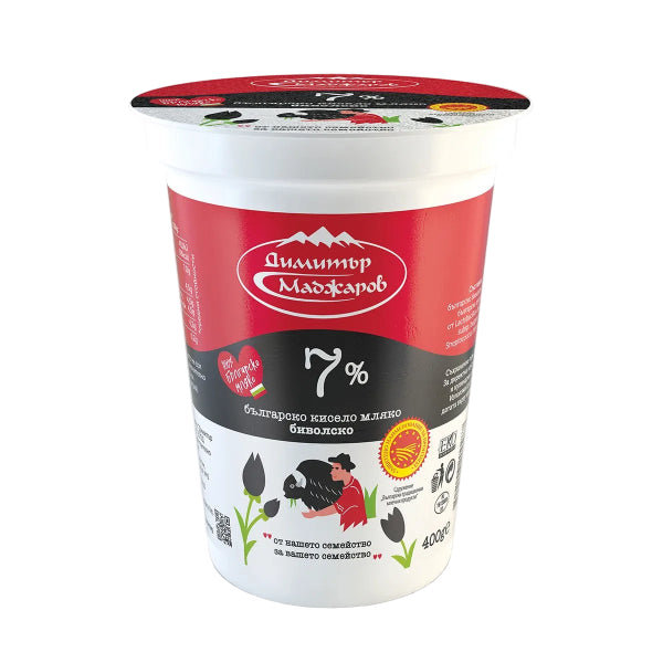 Bulharský farmářský buvolí jogurt „Madžarov“ (originál) 400g