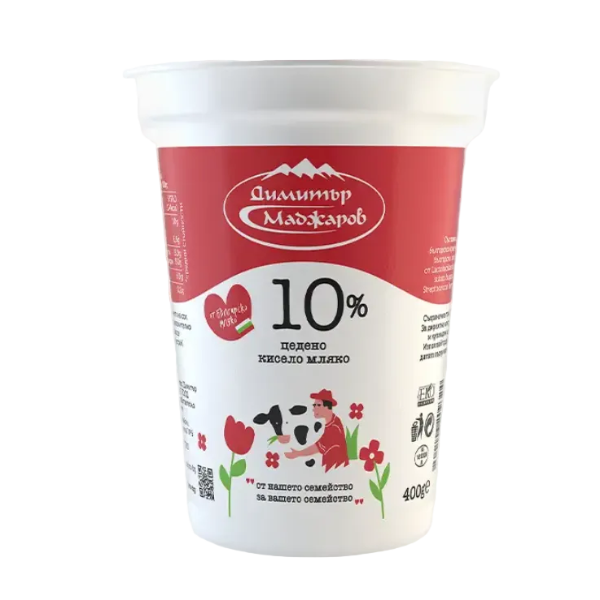 Strained Yoghurt "Madjarov" 10% 400g